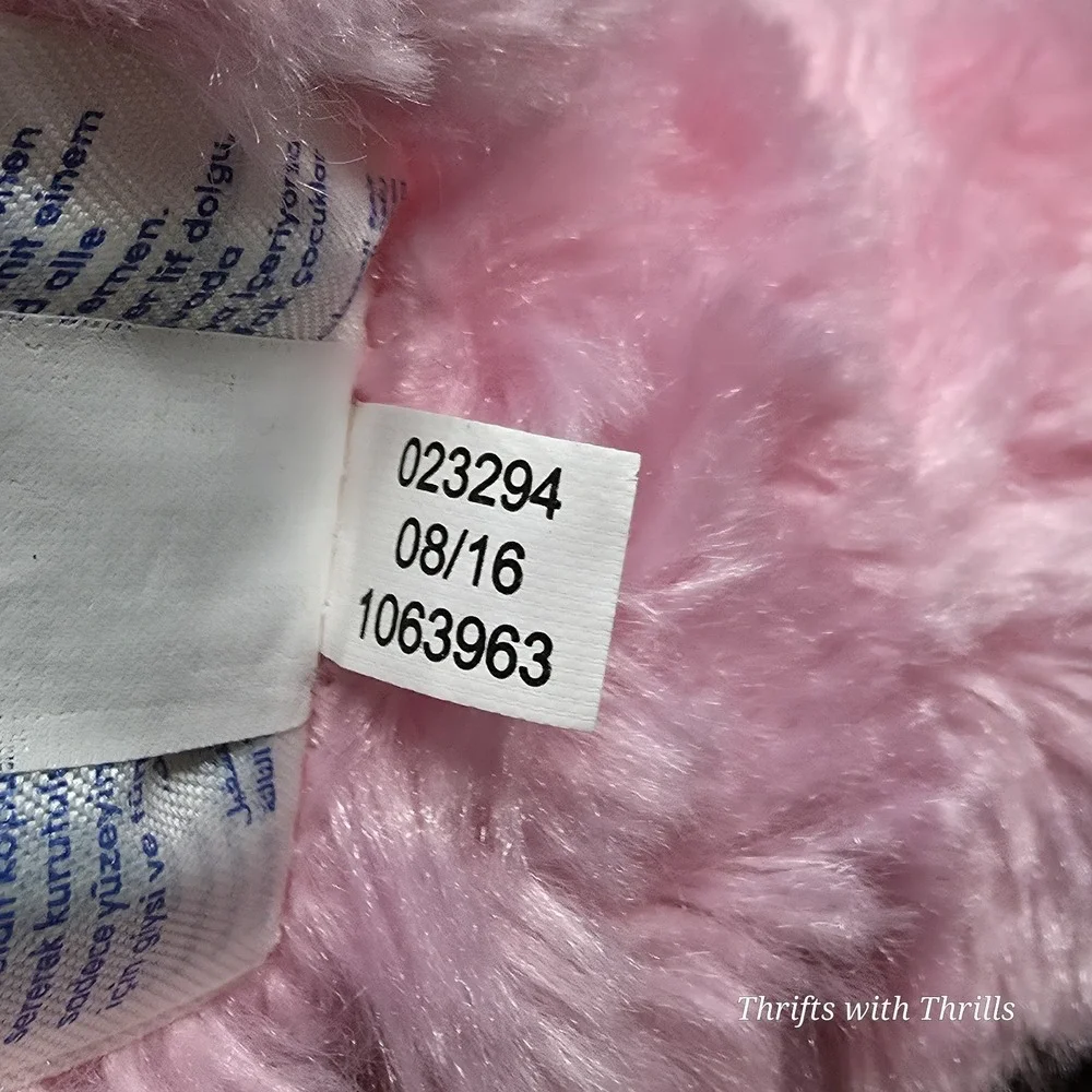 Build A Bear - Pink Teddy Bear - 16